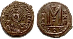 Justinian - Constantinopel - year 22