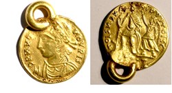Imitation of a solidus of Vetranio (?)