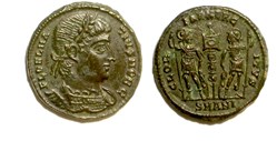 Delmatius - GLORIA EXERCITVS - Antiochia