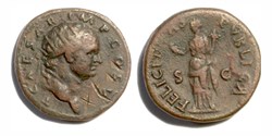 Bronze 42 Nummi (Huneric/Gunthamund)