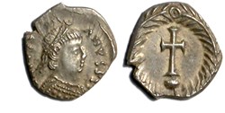 Justinian - Quarter-Siliqua - Ravenna