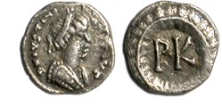 Justinian - Quarter-Siliqua - Rome