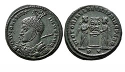 Ticinum - VICTORIAE LAETAE PRINC PERP
