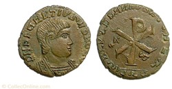 Decentius - SALVS DD NN AVG ET CAES - Imitation