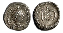 Baduila - Quarter-Siliqua - Ticinum