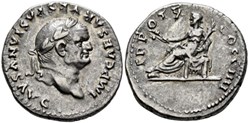 Vespasian - TR POT X COS VIIII - Rome