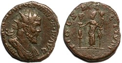 Trier - Sestertius - FIDES MILITVM