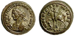 Siscia - ADVENTVS PROBI AVG