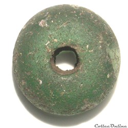 Goths - Spindle whorle - glass