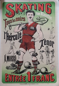 Affiche vers 1890 - Hercule
