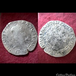 FRANC AU COL PLAT HENRI III 1576 NANTES