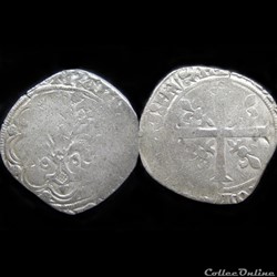GROS A LA PATTE D'OIE CHARLES DE BLOIS 1358
