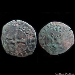 DENIER CHARLES DE BLOIS 1355 - 1356