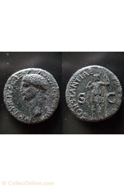 AS CLAUDE 42-43 CONSTANTIAE AUGUSTI