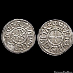 DENIER DE SALOMON DE BRETAGNE 868-874