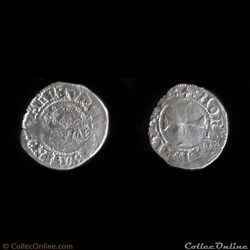 DENIER A L'HERMINE LOUIS XII 1498 NANTES