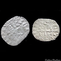 DOUBLE TOURNOIS JEAN LE CAPTIF 1340 NANTES