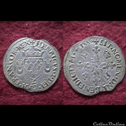 DOUZAIN AUX CROISSANTS HENRI II 1550 RENNES
