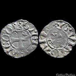 DENIER DE PENTHIEVRE TYPE III 1148-1183