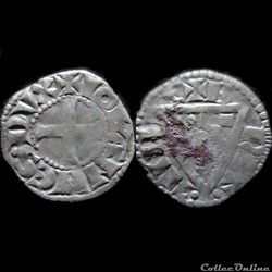 DENIER JEAN I LE ROUX 1241-1266