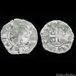 DENIER DE PHILIPPE AUGUSTE 1206-1207