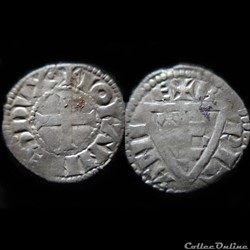 DENIER JEAN I LE ROUX 1266-1286