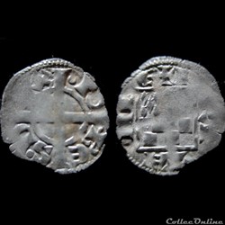 DENIER JEAN I LE ROUX 1273-1286
