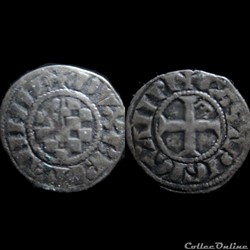 DENIER ANONYME 1286-1312 GUINGAMP