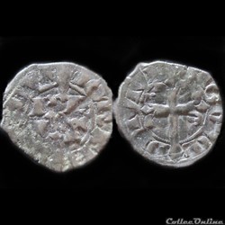 DOUBLE TOURNOIS JEAN III DE 1337-1340