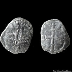 DENIER  CHARLES DE BLOIS   1348