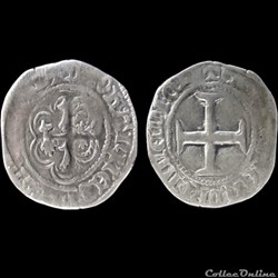 BLANC A L'HEXALOBE JEAN V DINAN 1421-1442