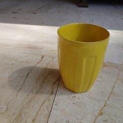Céramique - Gobelet jaune