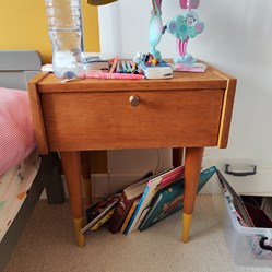 Meuble d'appoint - Table de chevet années 60