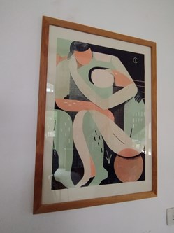 Affiche - Pedro couple enlacé