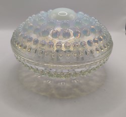Verre opalescent - Bonbonnière Henri Saumont