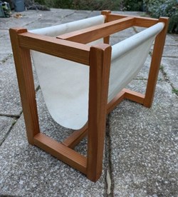 Meuble d'appoint - Porte revues 1980 bois Style Regain