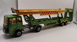 Majorette 3000 - Semi porte voiture vert