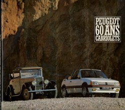 Automobile - 60 ans de cabriolets Peugeot