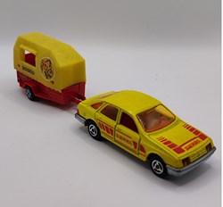 Majorette 200 - Ford Sierra+ remorque van cheval