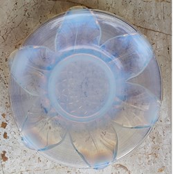 Verre opalescent - Coupe Art Déco Ezan
