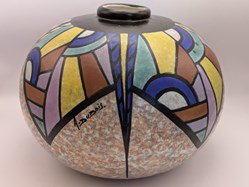 Céramique - Vase Antoine Dubois Mex citrouille 1/2