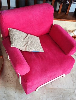 Siège - Fauteuil Ikea Rörberg fischia sur structure métal blanc lot de 2