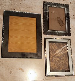 Cadre - Cadres a contour de miroir à décor biseautés