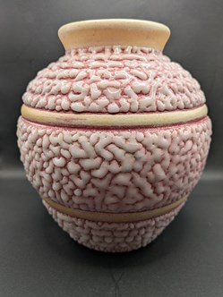 Céramique crispée - Vase Odyv art deco
