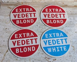 Carton - Vedett 4 sous-verres