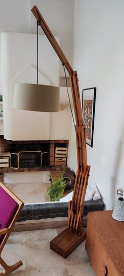 Lampe - Lampadaire d'architecte modulable Daniel Pigeon