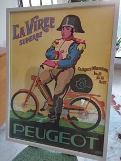 Affiche - Peugeot Monam? - La virée superbe - Route Napoléon