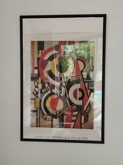 Affiche - Fernand Léger "Les disques"
