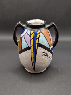 Céramique - Vase Antoine Dubois Mex amphore à hanses arrondies