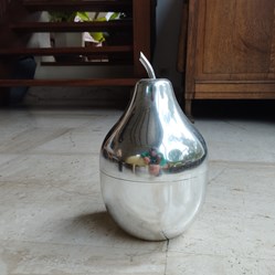 Métal aluminium - Bac à glaçons Poire chromée Rinnovel